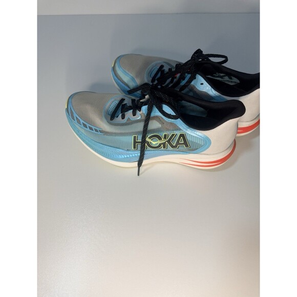 Hoka One One Cielo X1 2.0 Size M10 W11 Frost Black Running Sneakers 1162053 FLCK main image 5